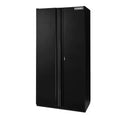 Extra Wide Heavy Duty 20-Gauge Steel Freestanding Garage Cabinet in Black D315