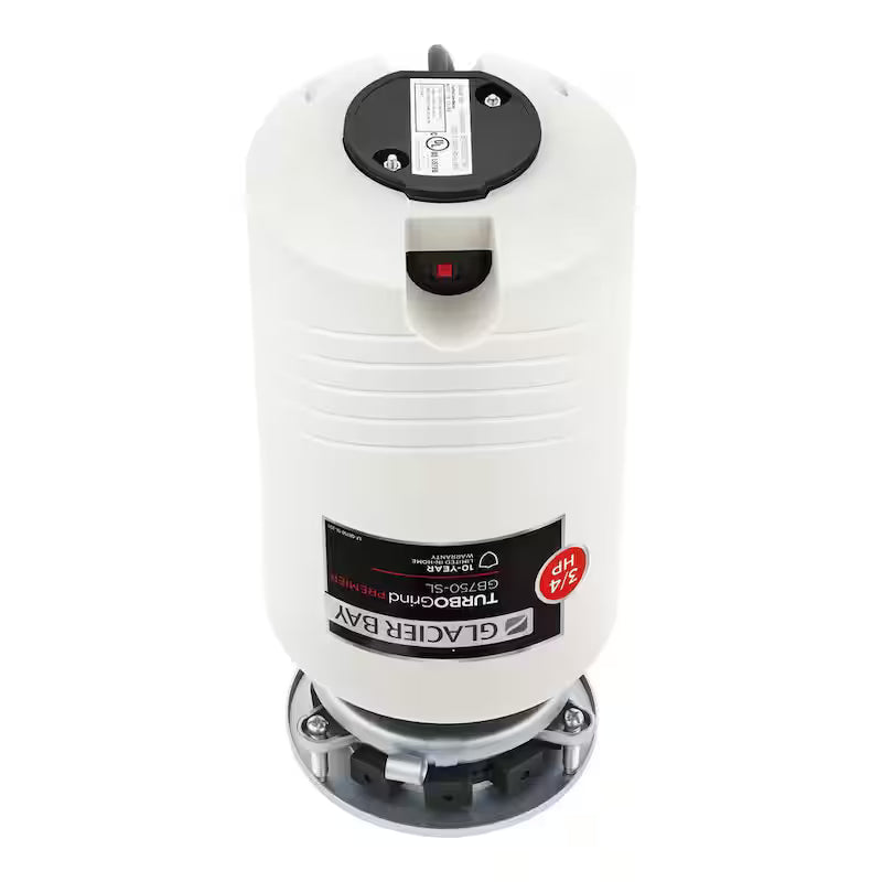3/4 hp. Continuous Feed Garbage Disposal with Power Cord Q1104