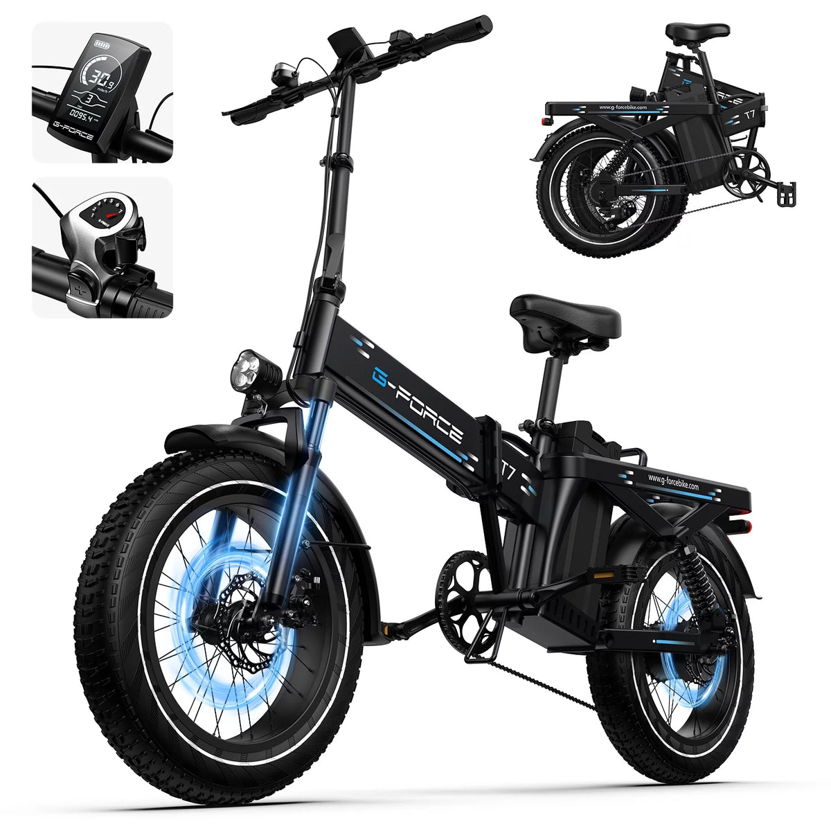 20 x 4 Fat Tire 750W Electric Bike F62174
