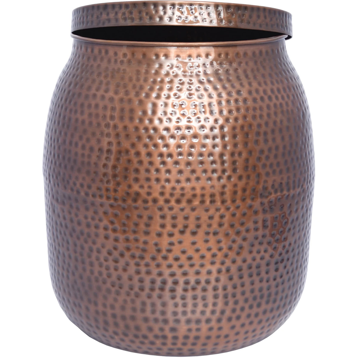 20 Hammered Finish Metal Garden Stool E290
