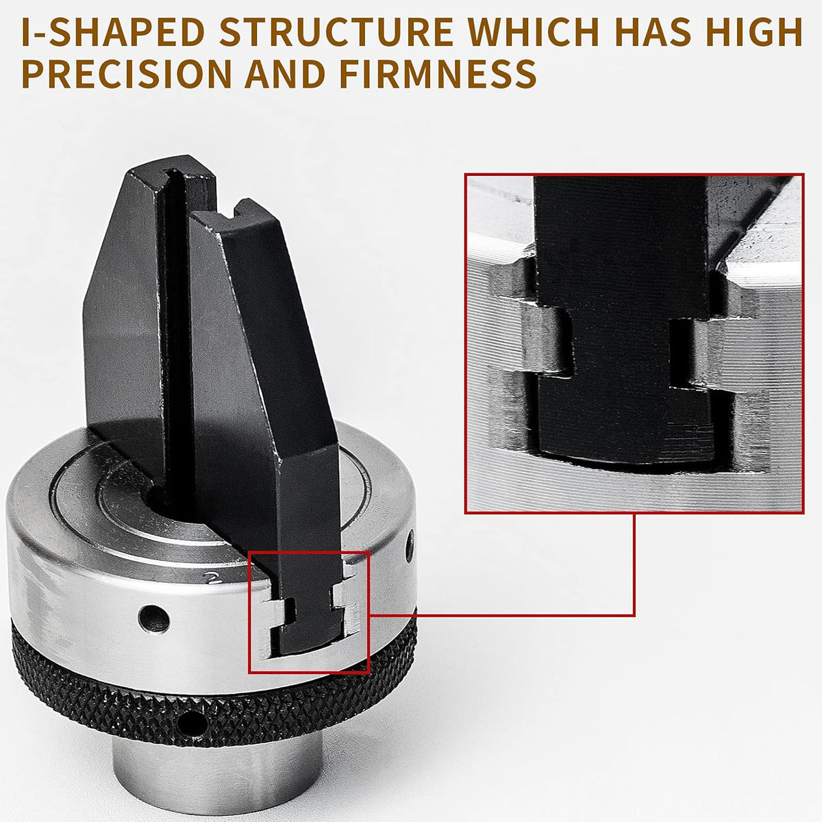 2 Inch 2-Jaw Wood Lathe Chuck T458