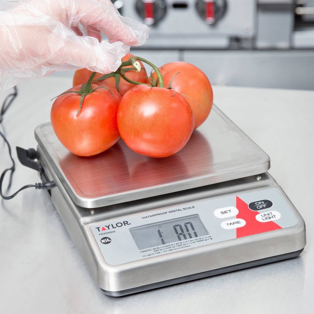 20 lb. Waterproof Digital Portion Control Scale D5658