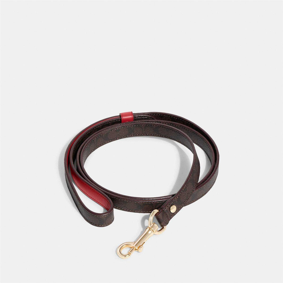 Boxed Pet Leash In Signature Canvas E4396