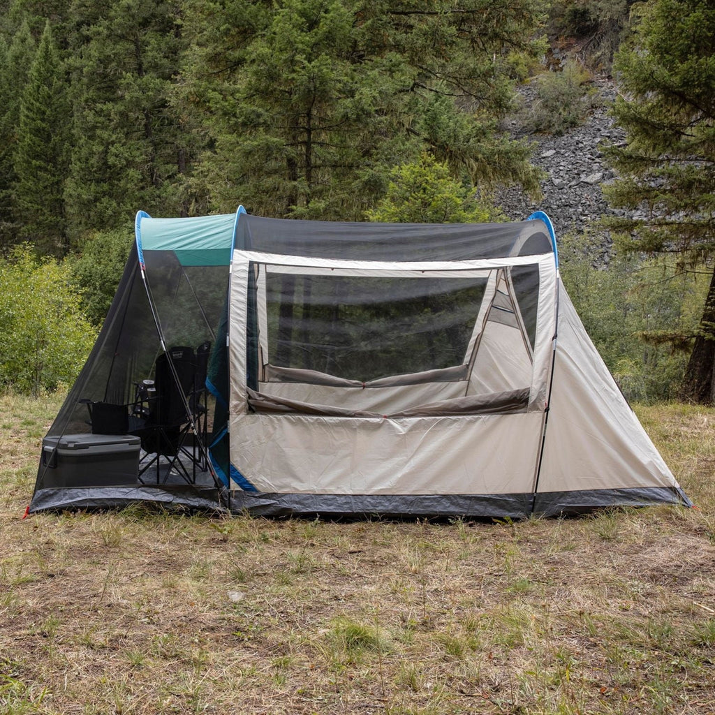 4 Person 2 Room Green Cabin Tent J35228