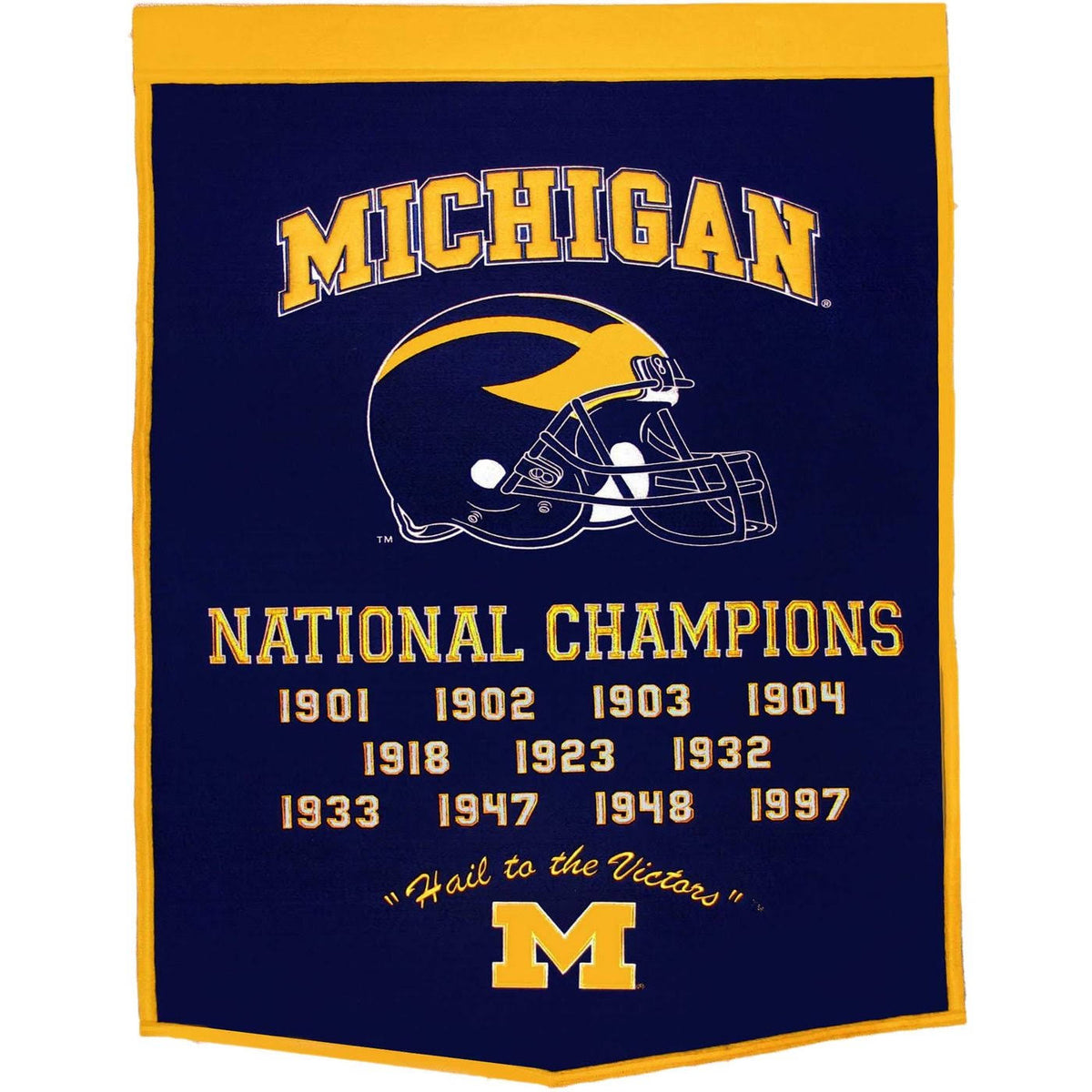 Michigan Wolverines Banner R847736