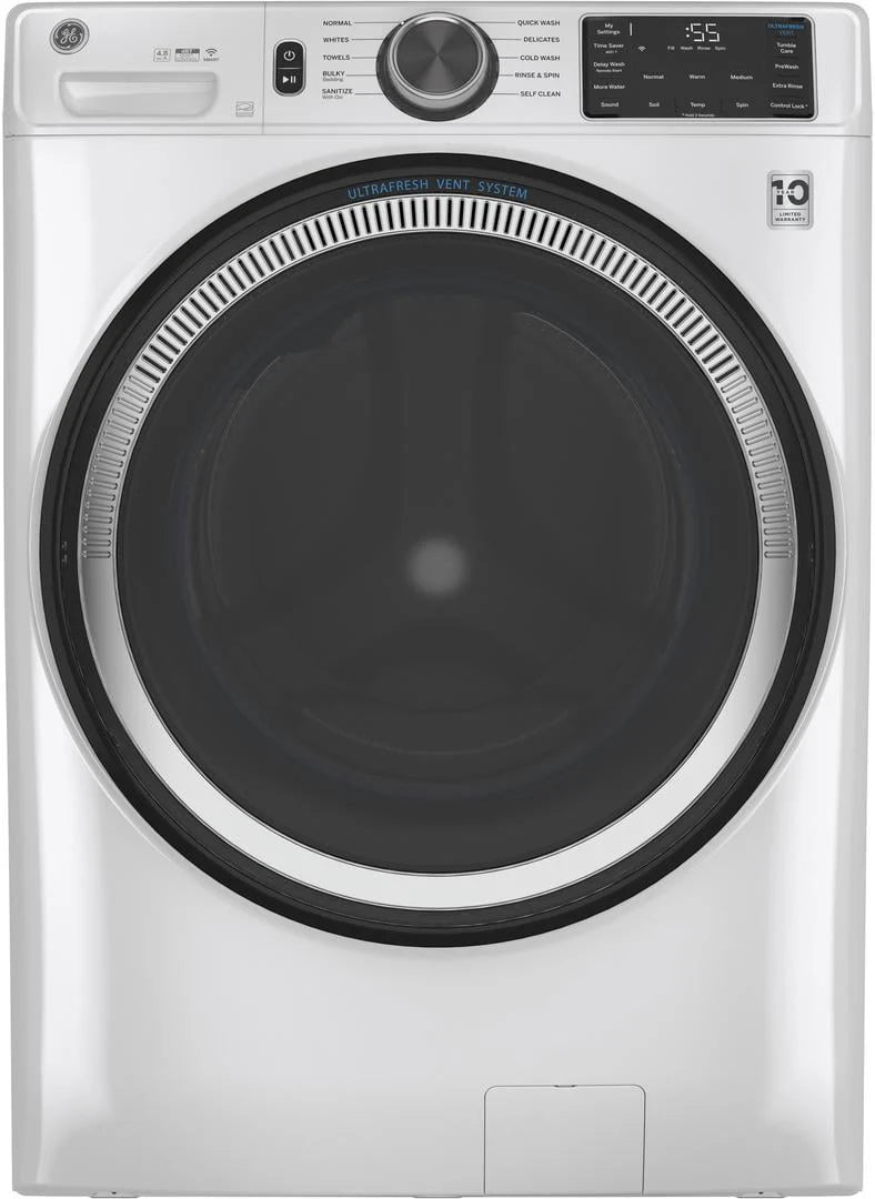White Front Loading Washer C10195