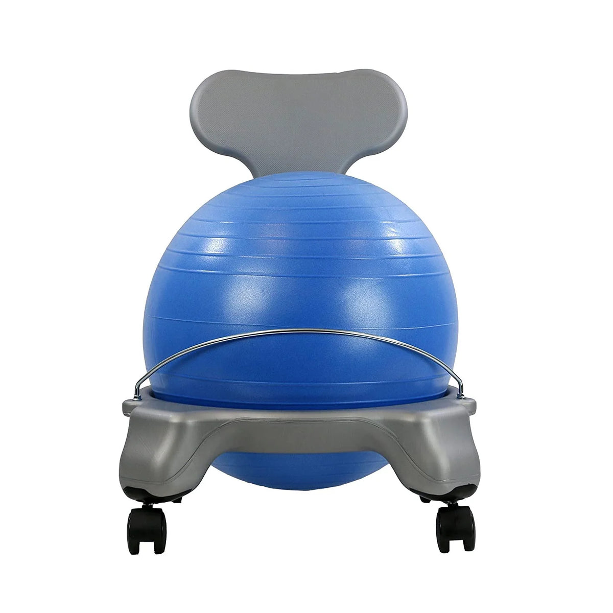 Plastic Mobile Ball Chair with Back W60962