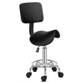 Adjustable Rolling Saddle Stool V70275