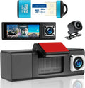 3 Channel Dash Cam Front and Rear Inside 1080P R591606