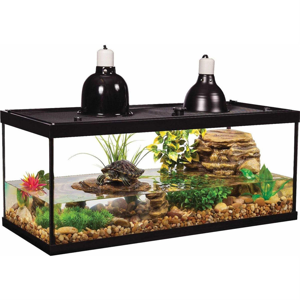 20 Gallon Aquarium With Filter And Heating Lamps U181