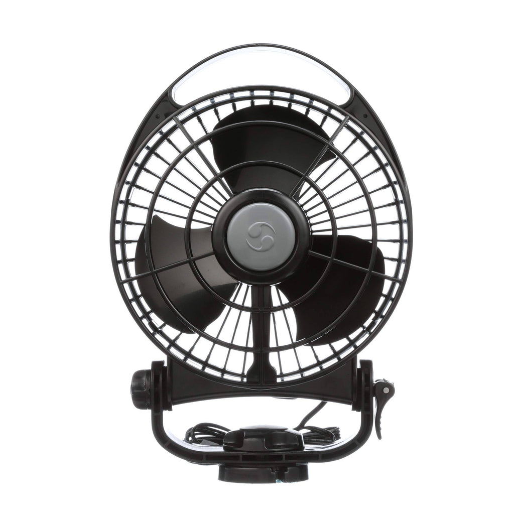 Black 12V 3-Speed Marine Fan W46346