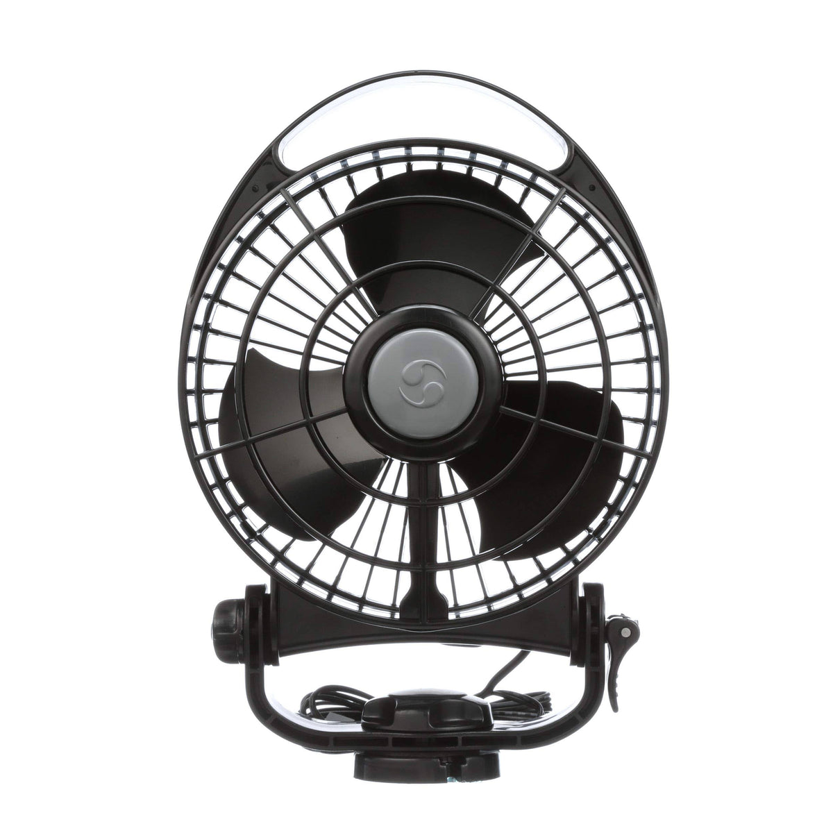 Black 12V 3-Speed Marine Fan W46346