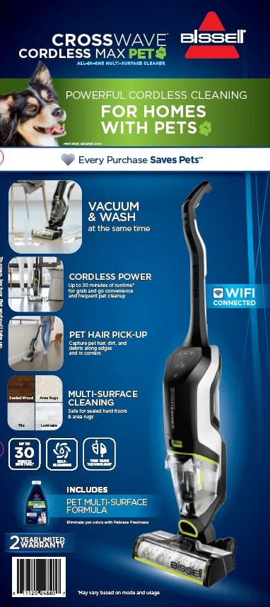 Cordless Wet Dry Hard Floor Vacuum F54208