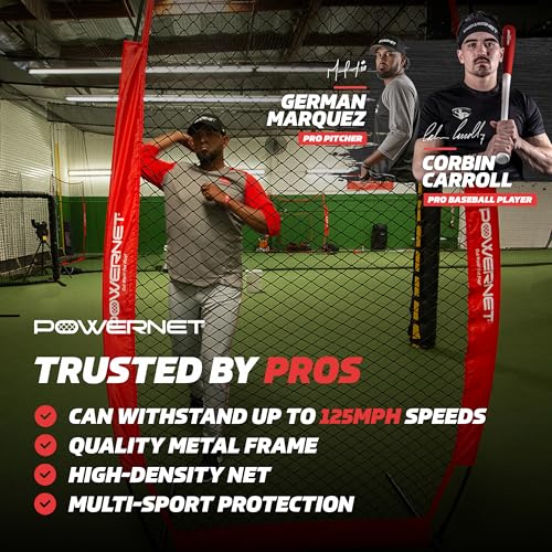 Portable 7-FT Softball & Baseball Pitching Net Q899952