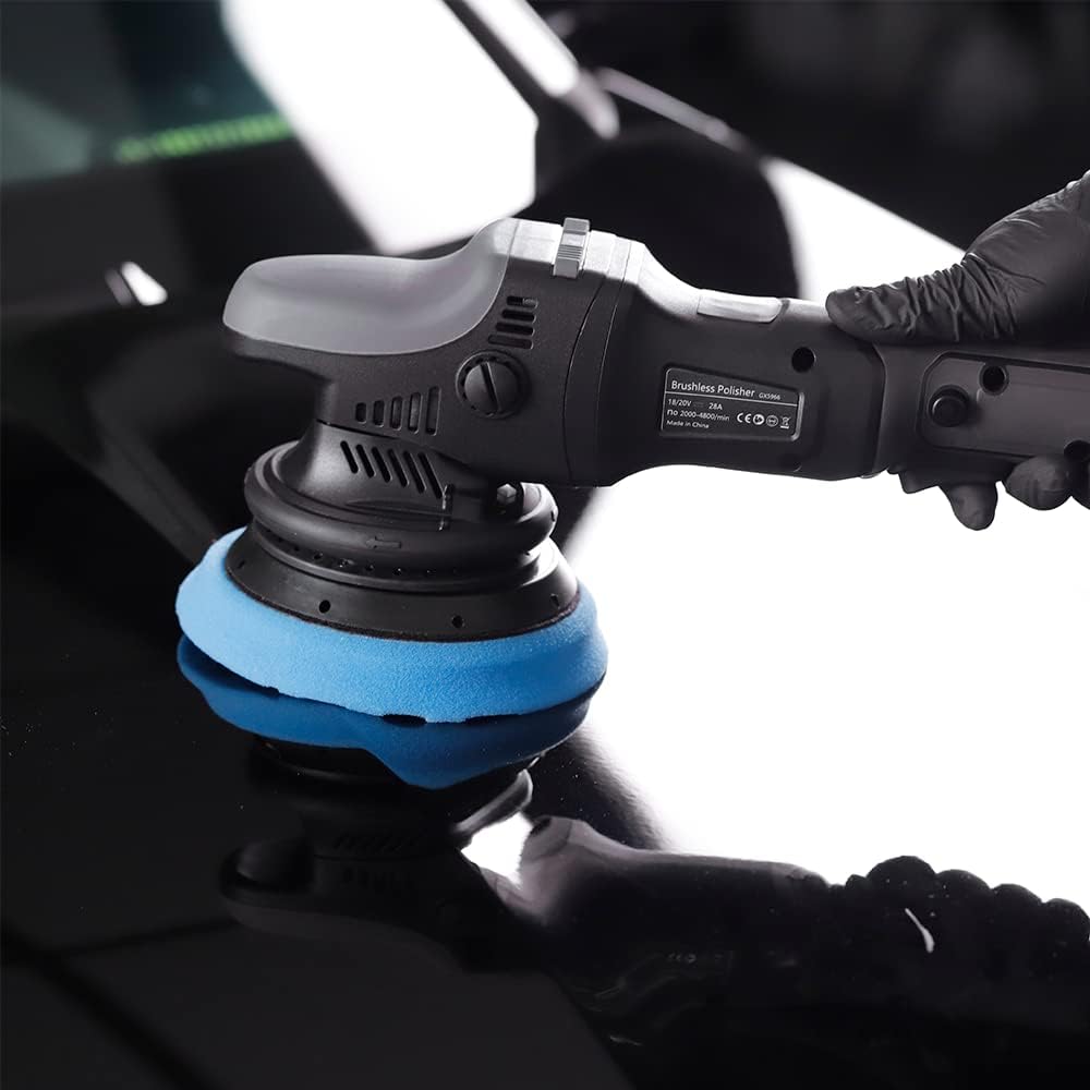18V Cordless Car Polisher 15mm Orbit 7 Variable Speed U68225