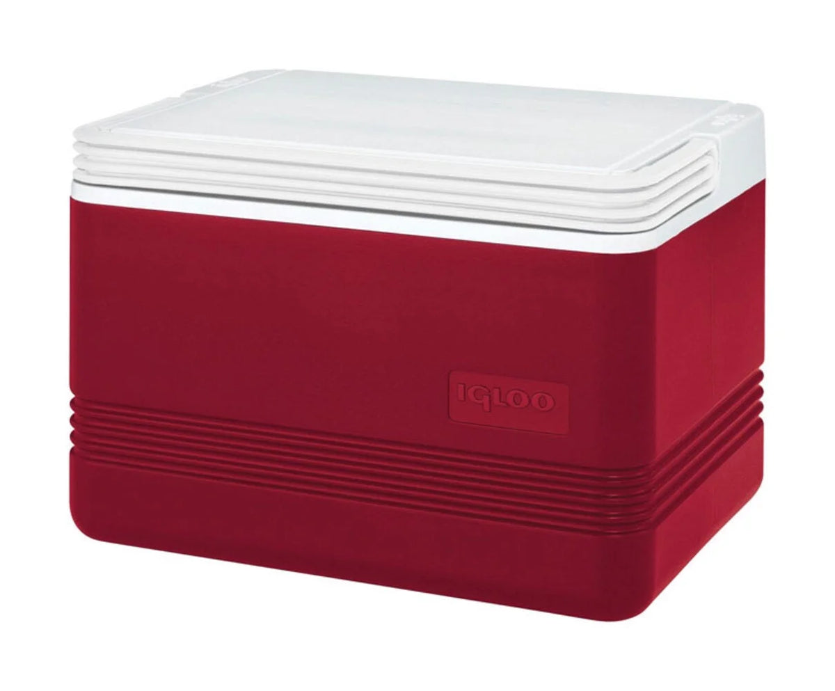 Red/White 9 qt Cooler P254