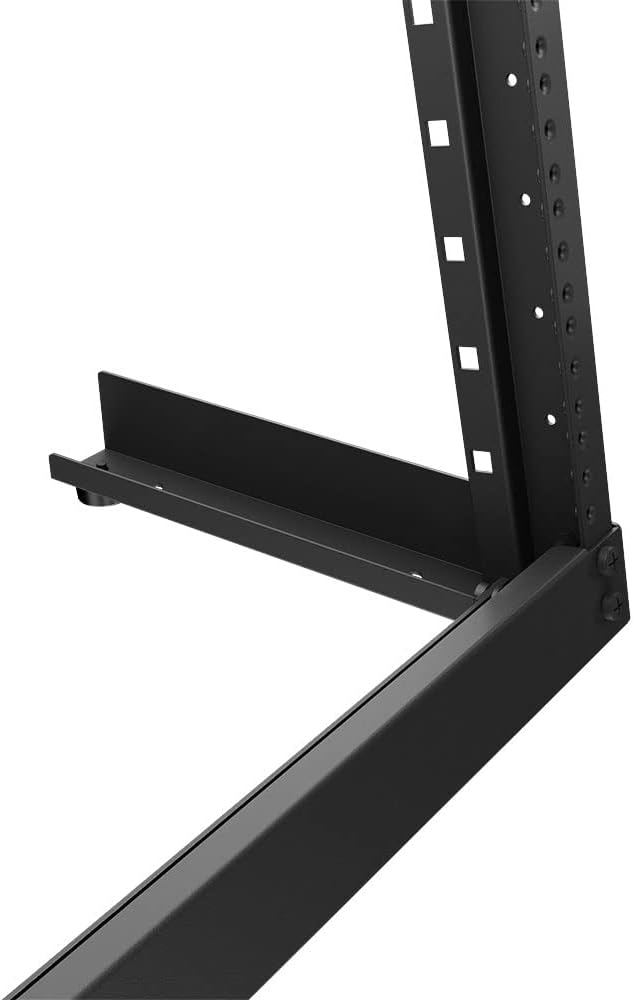 12U 2-Post Open Frame Desk Rack Threaded Pack of 2 U77764