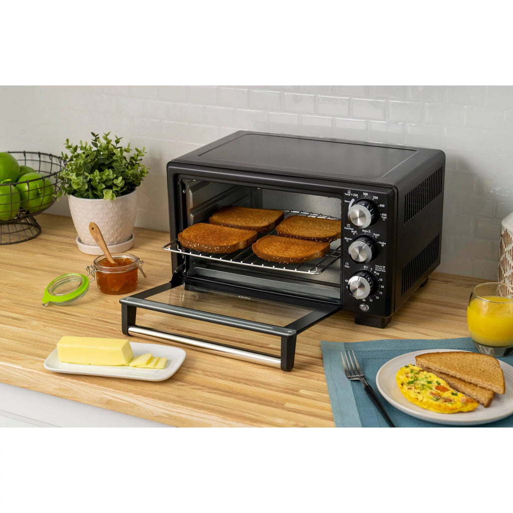 Convection 4-Slice Toaster Oven Matte Black J389795