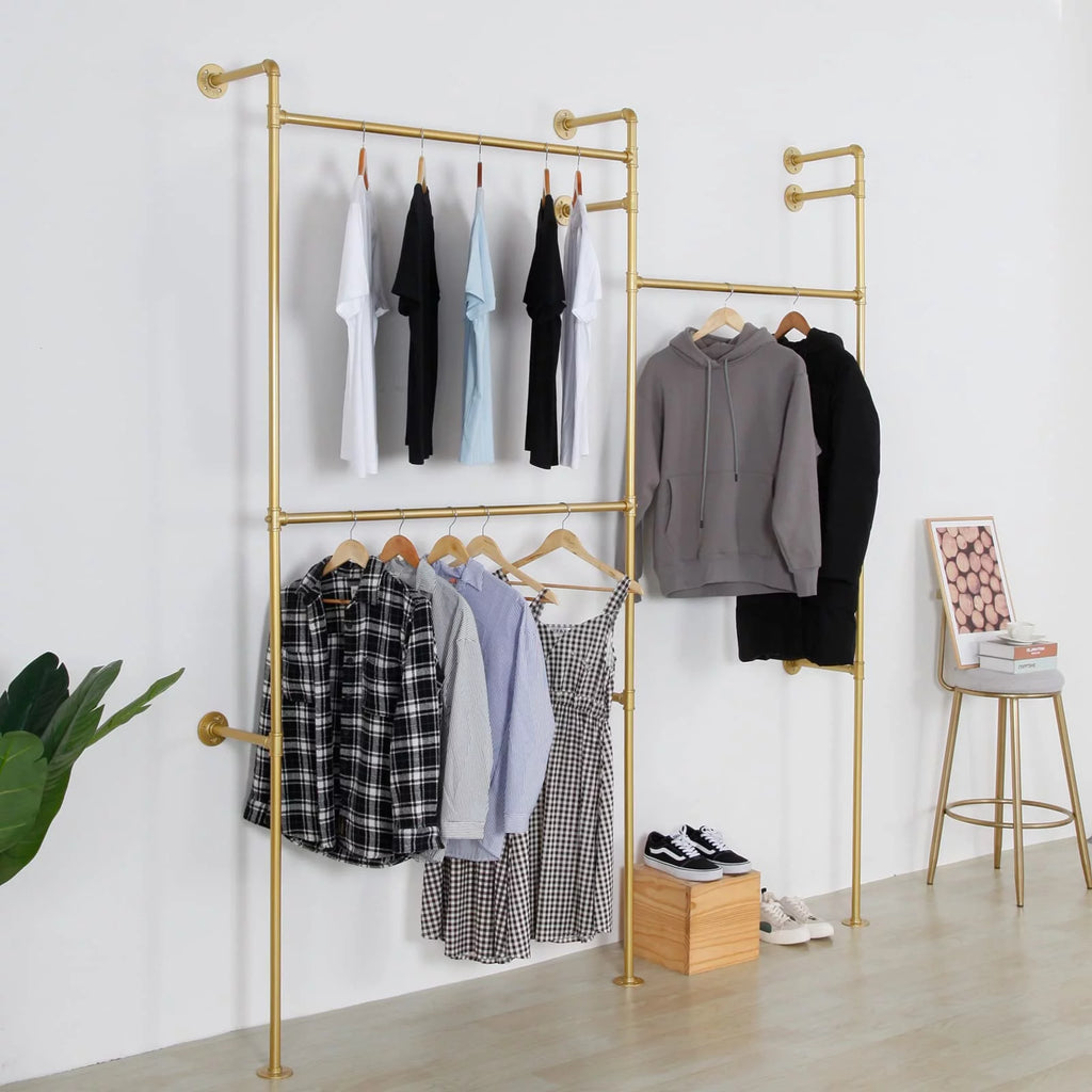 Wall Mounted Heavy Duty Clothing Rack I3788