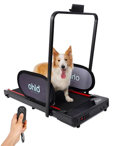 Portable Pet Treadmill with Wheels & Remote Control E221