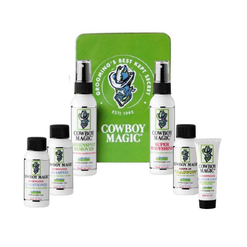 Shampoo, Conditioner, Detangler and Remover Sampler Kit W235
