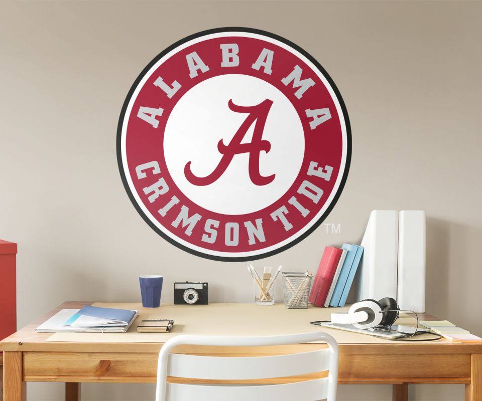Alabama Crimson Tide Logo Wall Decal G40760