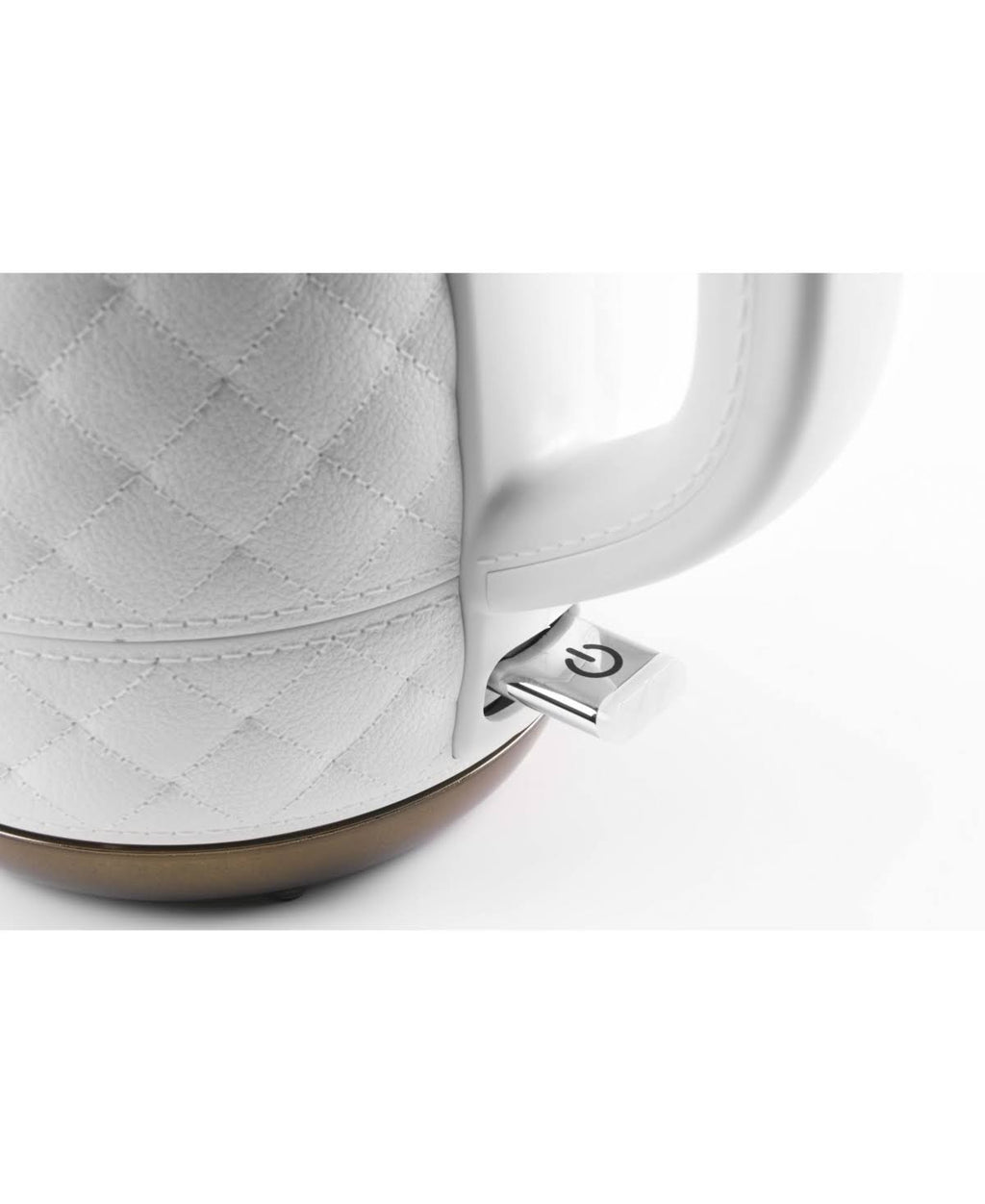 White 1.2L Stainless Steel Electric Water Kettle J498