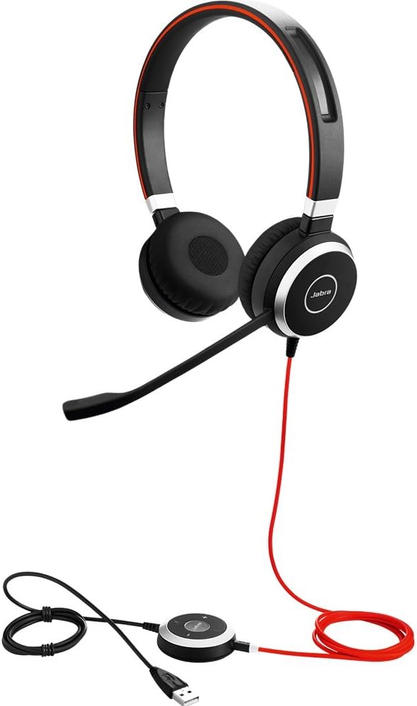 Wired Headset, Mono, 3.5mm Jack/USB Connection R562227