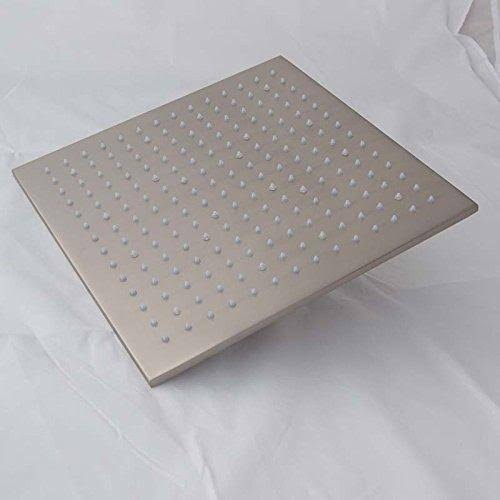 10x22 LED Rainfall Shower Head with 6 Massage Jet X47416