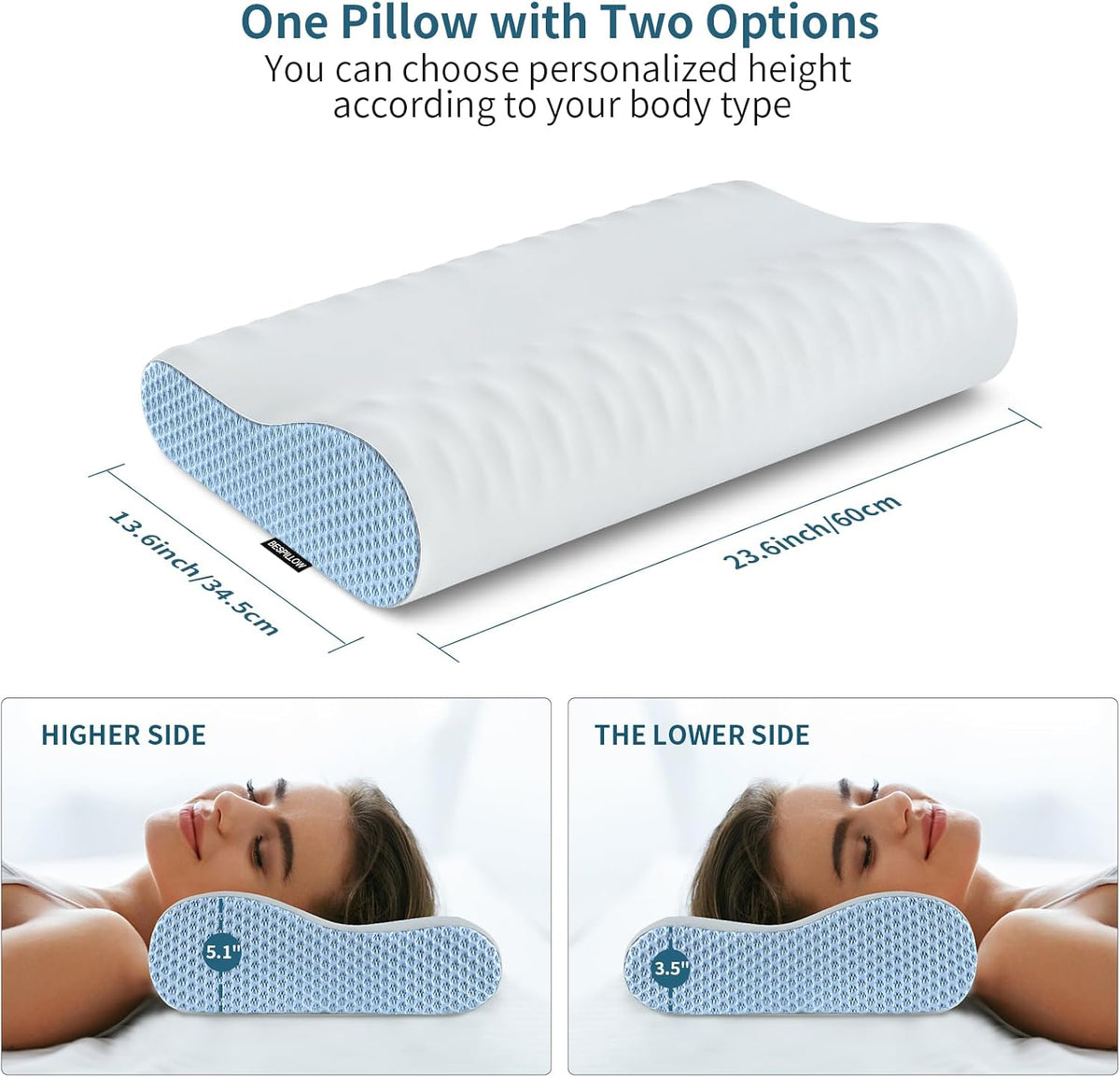 Memory Foam Cervical Pillow R540309