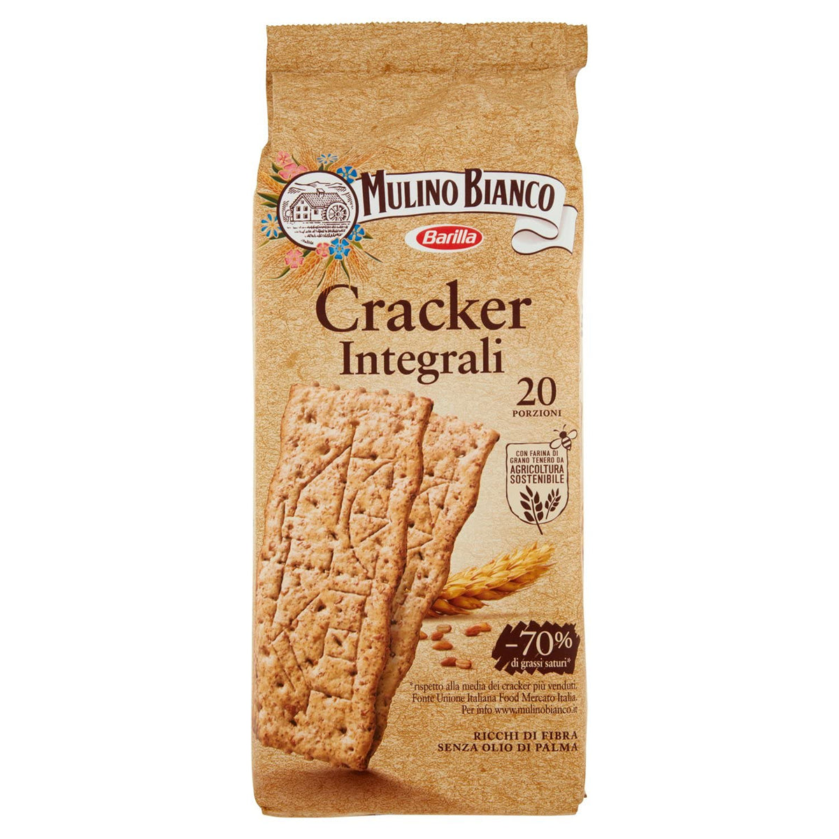 Whole Wheat Italian Crackers 17.63 oz F1929