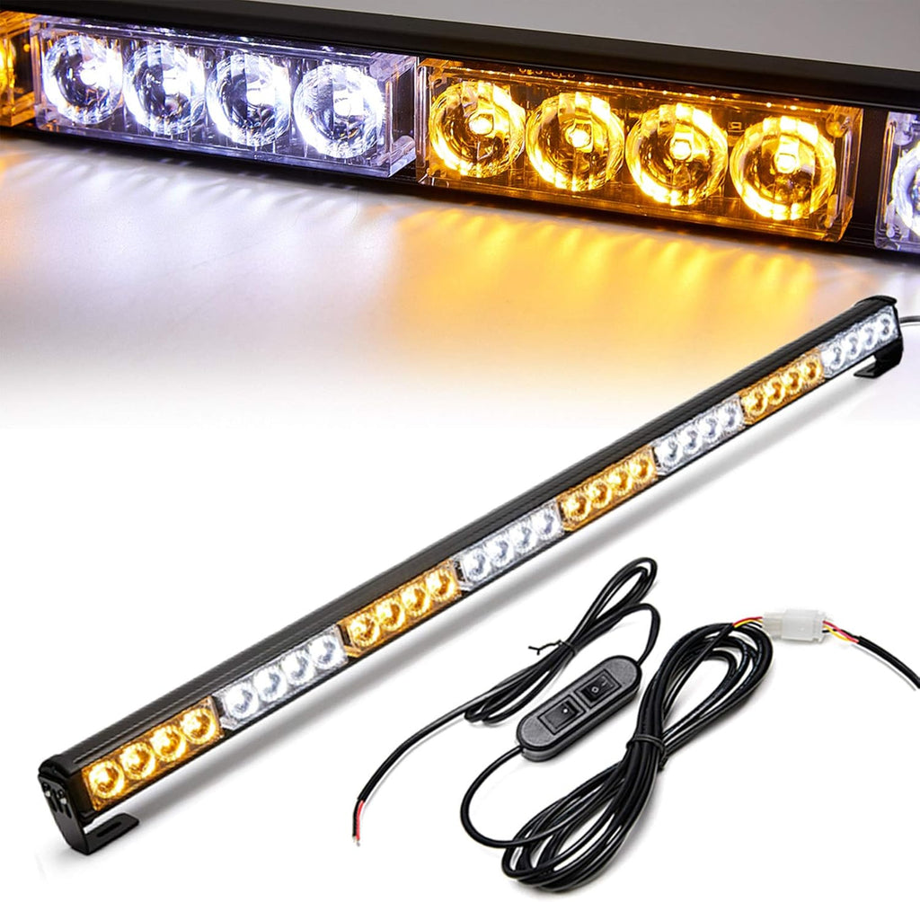 36 Inch LED Strobe Light Bar Red/Blue V201121