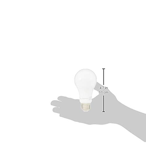 A19 LED Light Bulbs 60 Watt Equivalent 9W E26 Soft White 2700K Dimmable 6-Pack Q757564