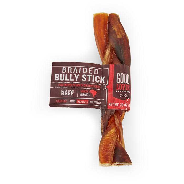 Braided Bully Stick Dog Chew L53165