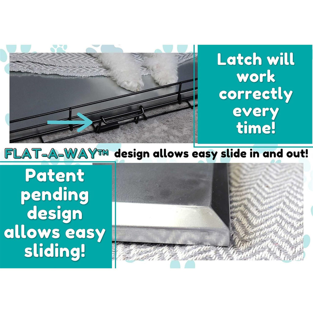 Metal Replacement Tray for Dog Crate Stainless Steel T299481