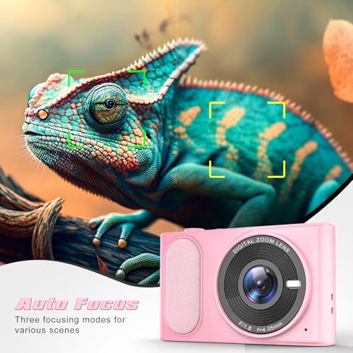 4K UHD 64MP Compact Digital Point and Shoot Camera with 32GB Card Z17921