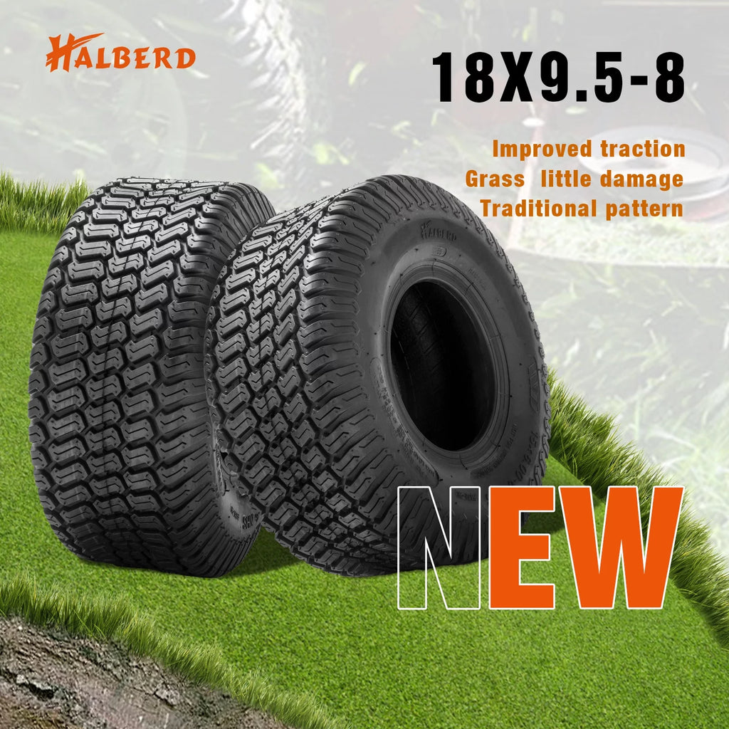 18x9.5-8 Tubeless Turf Tire Set of 2 H158