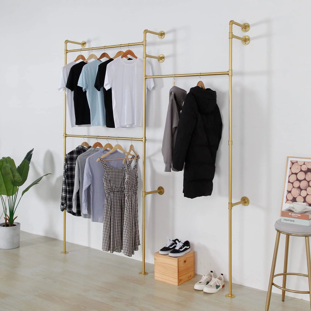 Wall Mounted Heavy Duty Clothing Rack I3788