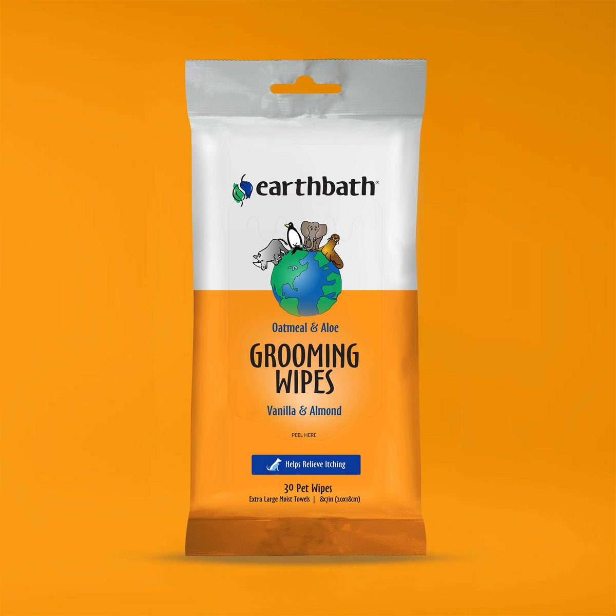Oatmeal Aloe Grooming Wipes X778