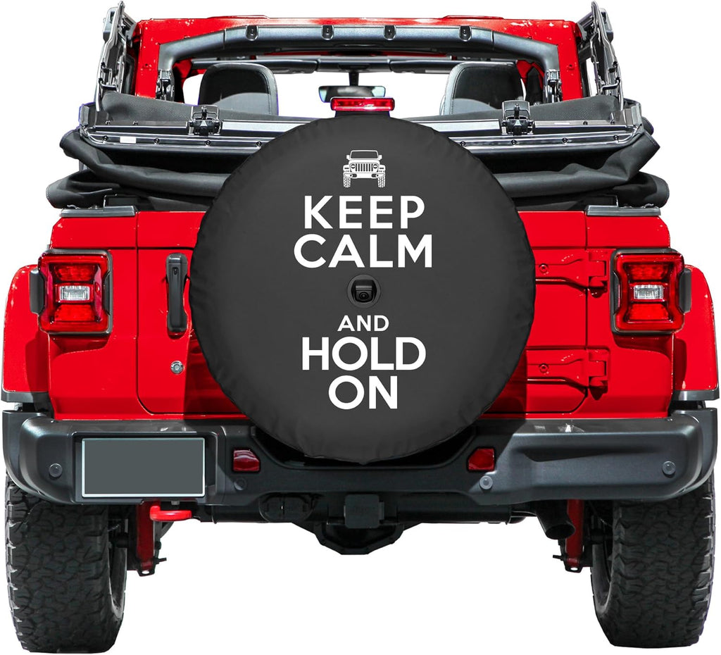 Soft JL Tire Cover with Back-up Camera F5232