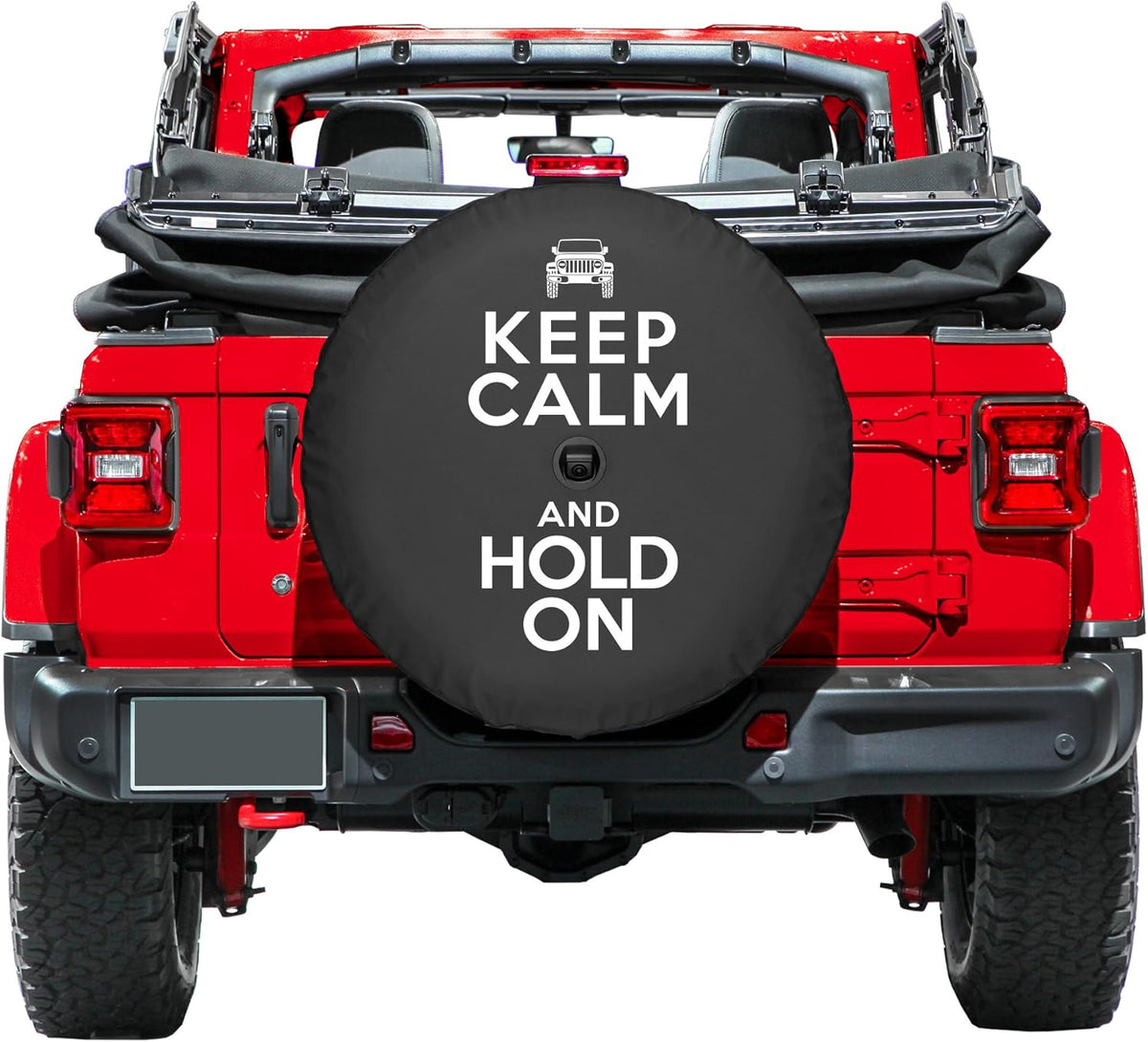 Soft JL Tire Cover with Back-up Camera F5232