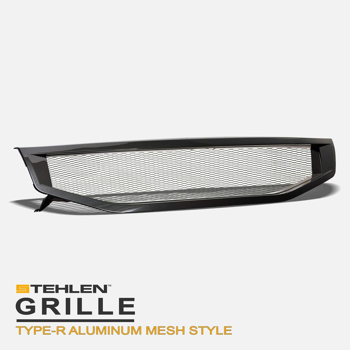 Black Aluminum Mesh Front Hood Bumper Grille for Honda Accord 4 Door Sedan O341289