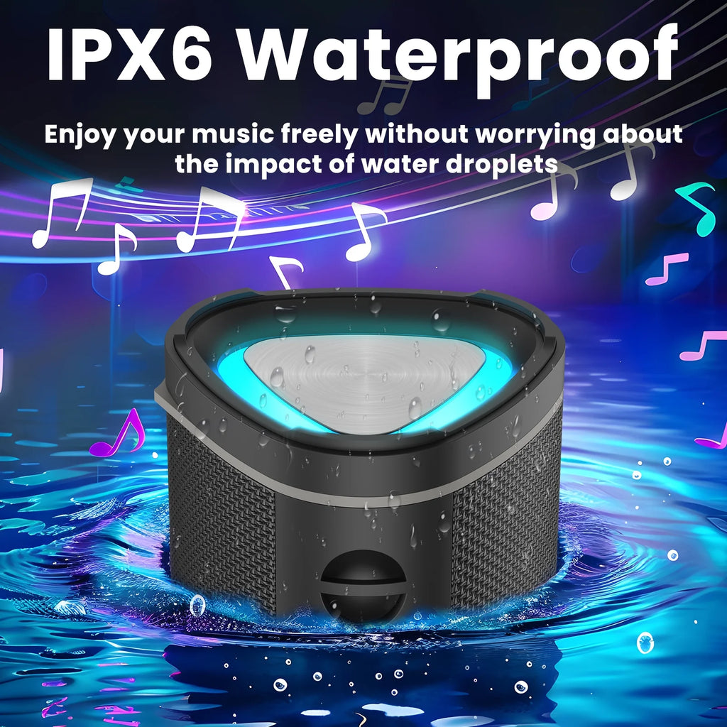 IPX6 Waterproof Portable Bluetooth Speaker with Subwoofer N1557