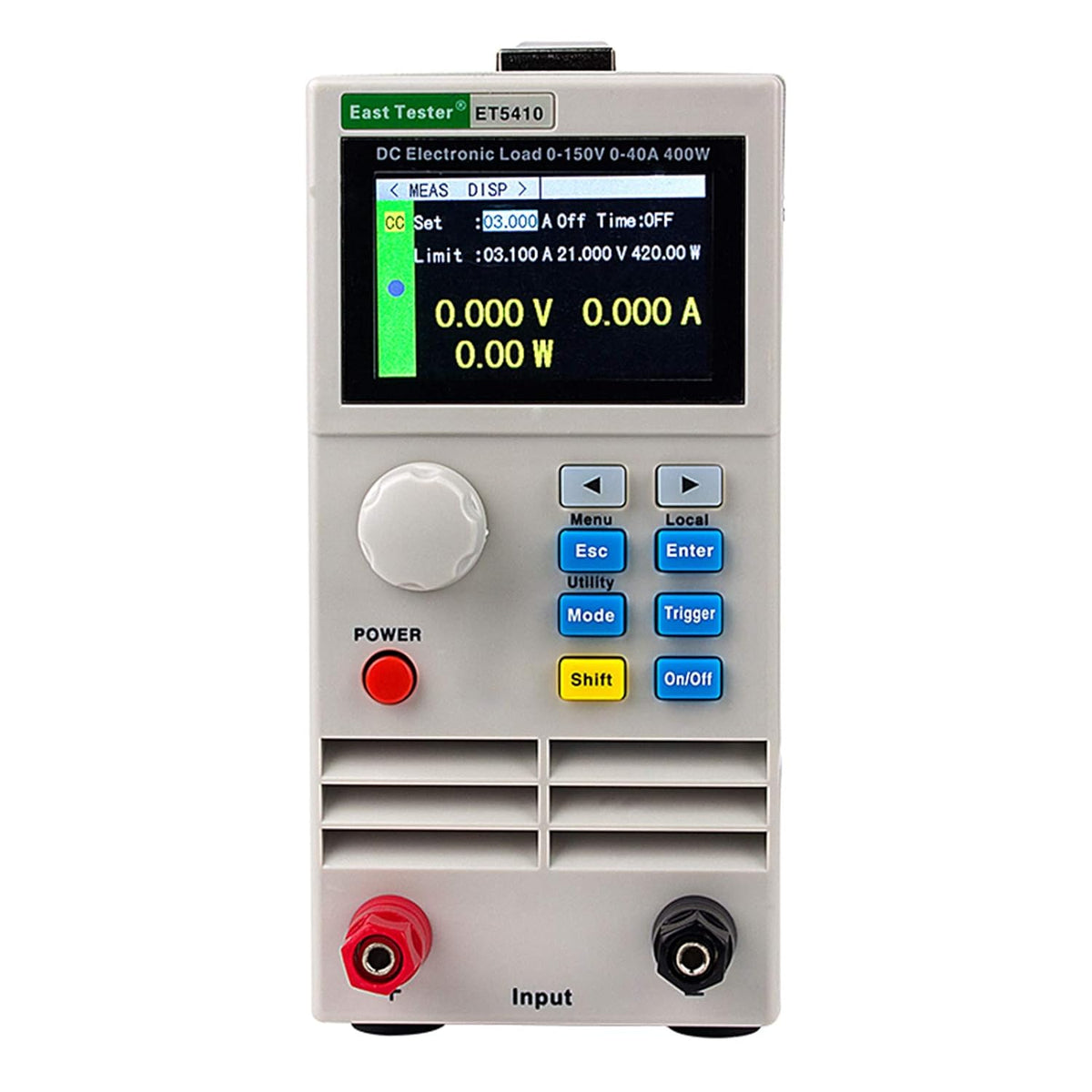 400W Programmable Electronic Load Tester 500V 15A Single Channel W82274