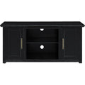Black 48" Low Profile Tv Stand S89061