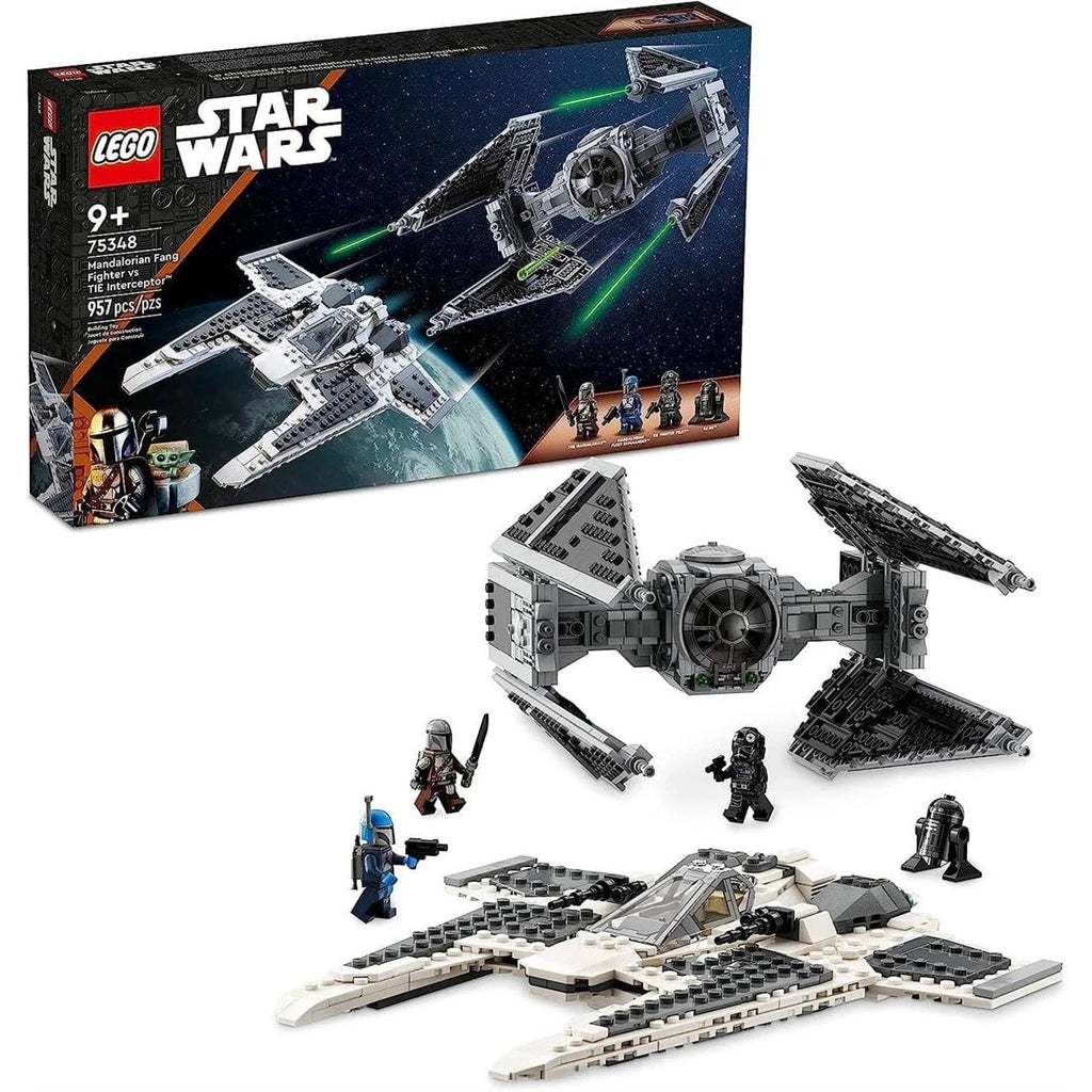 Star Wars Mandalorian Fang Fighter TIE Interceptor F1786
