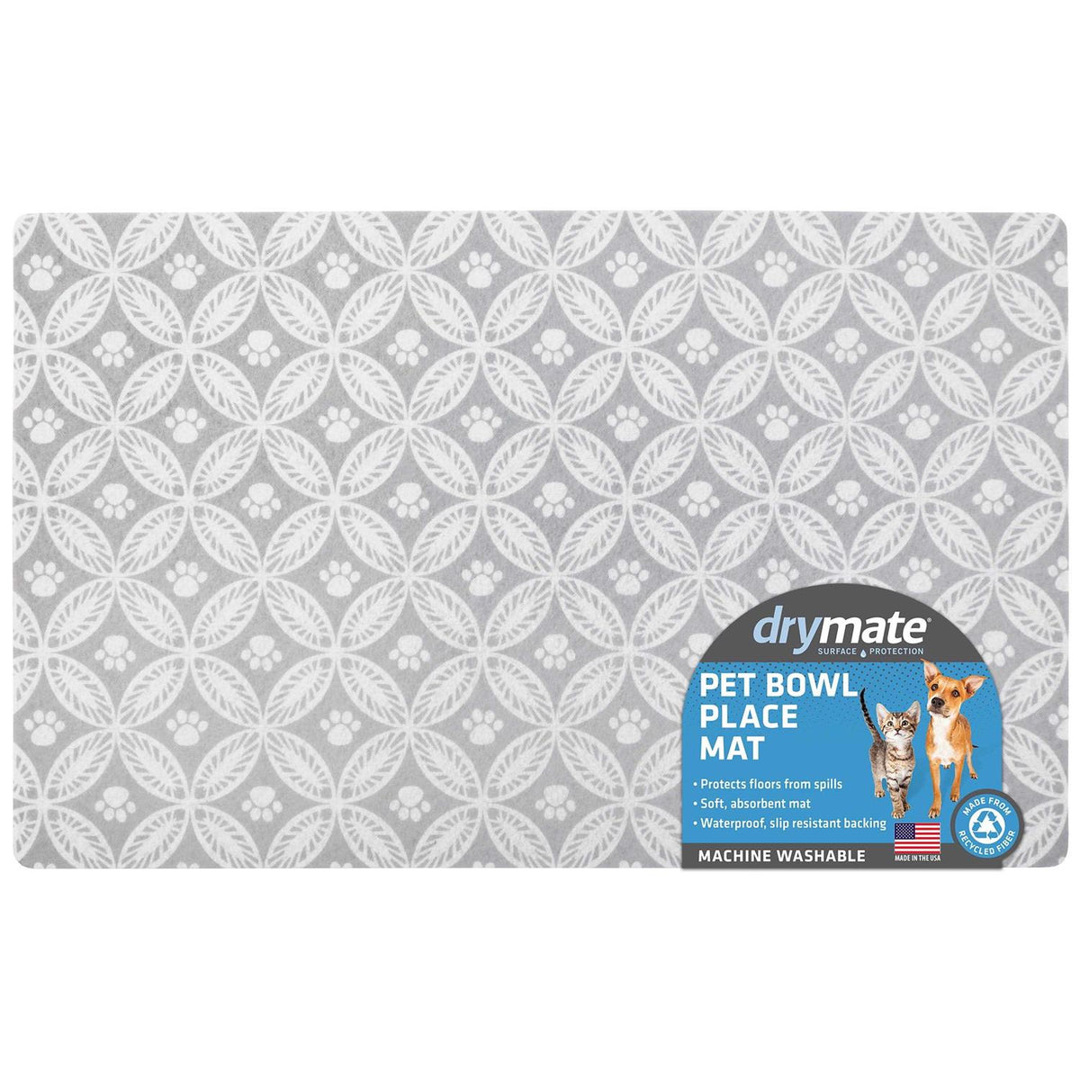 Dog Food Mat 19 x 12 D742