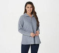 Half-Zip Knit Top F229