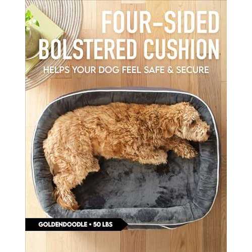 Oversized Orthopedic Dog Bed with Egg Foam R425