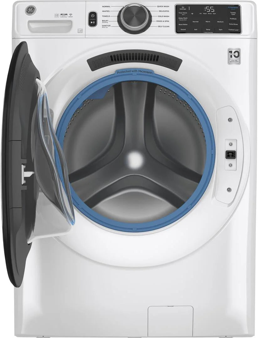 White Front Loading Washer C10195